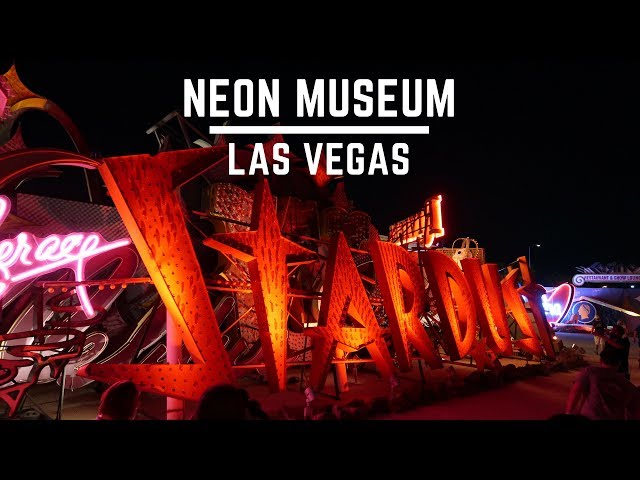 The Neon Museum Las Vegas  The history of Las Vegas through neon