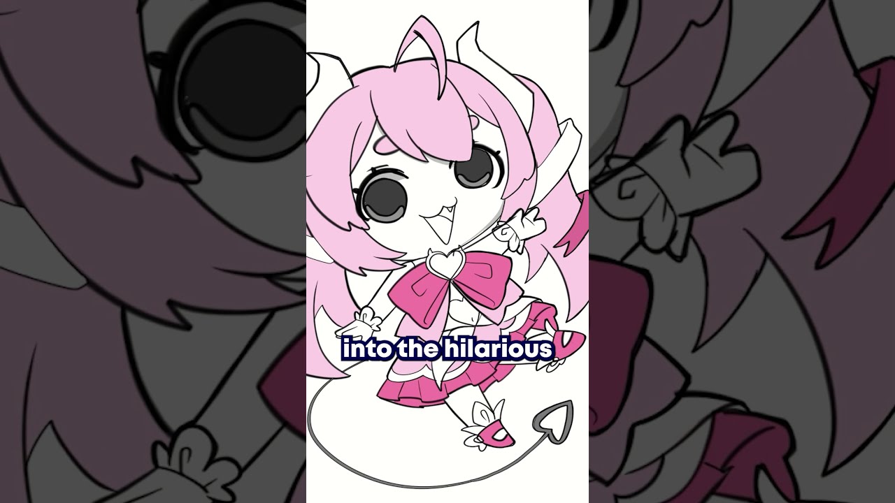 Drawing ChibiDoki for VTuber Inktober Day 12! 💕