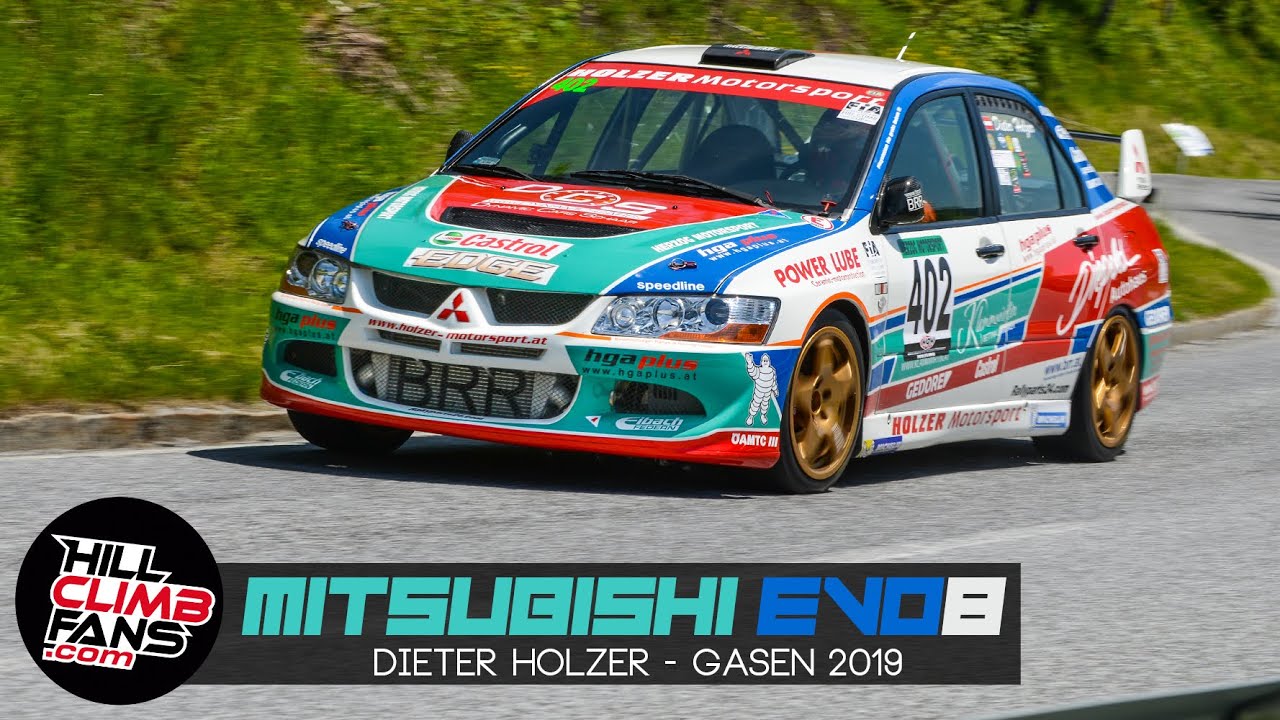Mitsubishi Lancer Evo8 - Dieter Holzer | Hill Climb Gasen 2019