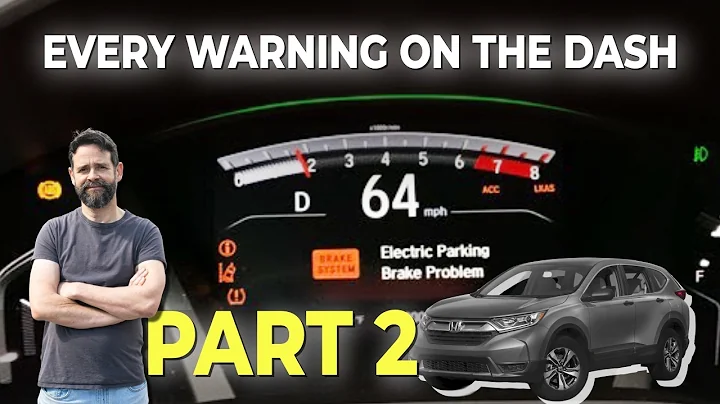 Honda CRV Every Warning Light On Dash - FULL RESET FIX