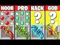 Minecraft Battle: SECRET BOW CRAFTING CHALLENGE - NOOB vs PRO vs HACKER vs GOD ~ Funny Animation