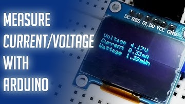 Measure Voltage and Amps Using Arduino