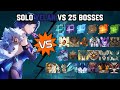 Solo c0r1 yelan vs 25 bosses without food buff  genshin impact