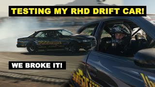 Drifting the Toyota JZX100 Chaser for the First Time – Here’s What Broke!