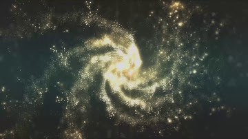 Circle particle logo intro-"Motioncrunch"