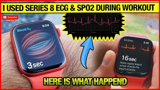 I used Series 8/7/6 ECG & SPO2 During a workout & here is what happened? screenshot 1