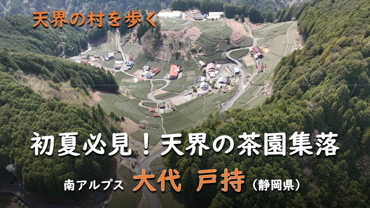 Обязательно к посещению в начале лета! Деревни Небесного чайного сада/Южные Альпы Одзиро Томоти