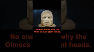 No one knows why the Olmecs built giant heads