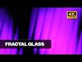 Deep Purple Gradient Motion Loop - 4K Abstract Glass Background