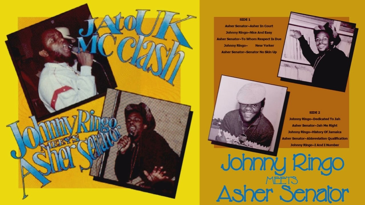 Johnny Ringo Meets Asher Senator   JA To UK MC Clash