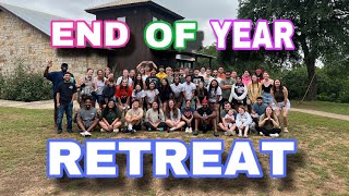 END OF YEAR RETREAT l College Vlog #4