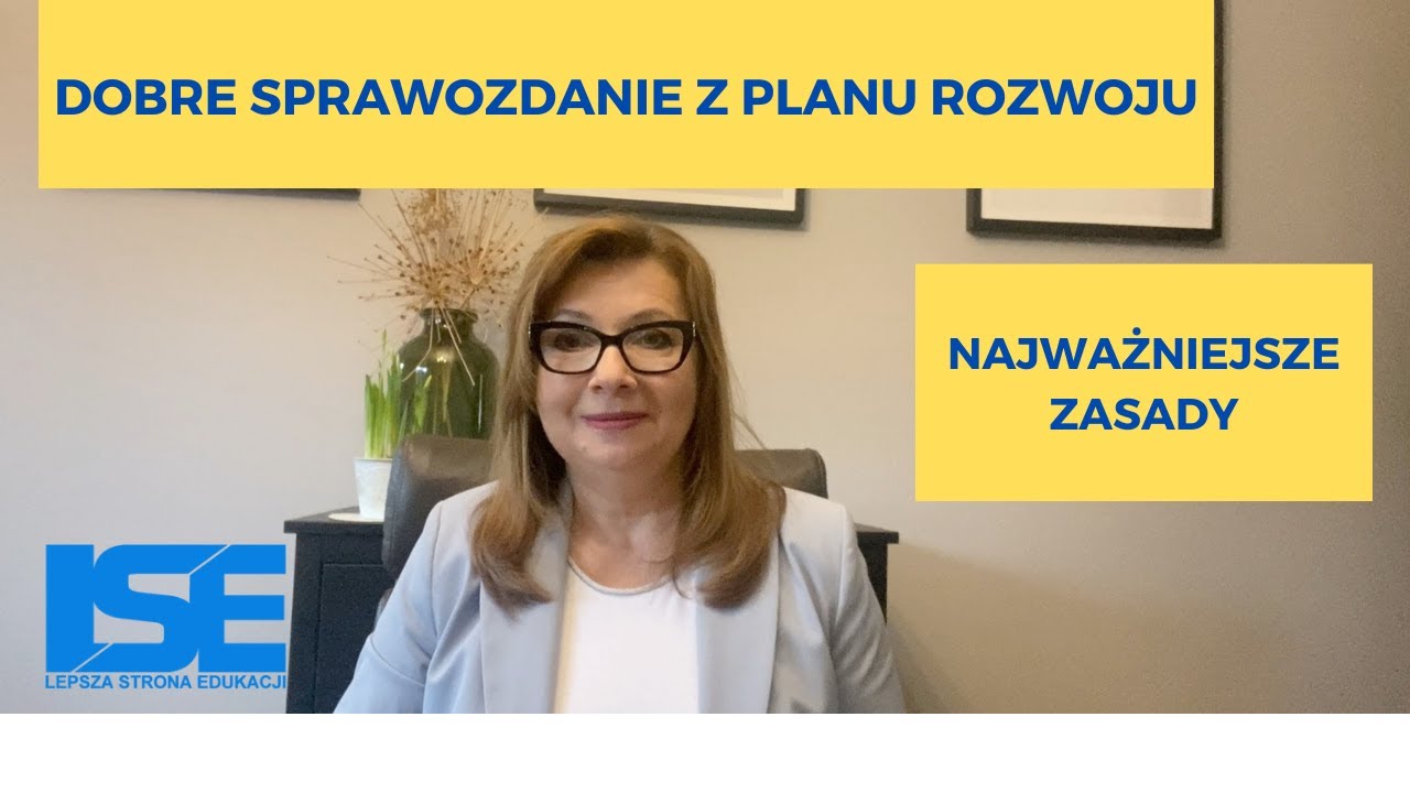 Dobre sprawozdanie z planu rozwoju 📃 - najważniejsze zasady❗️