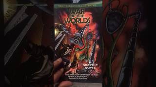 War of The Worlds Graphic Novel #quickflip #shorts