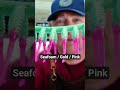 Seafoam / Gold  - Color Shift from Barlow's  #fishing #fish #bass #crappie #bait making