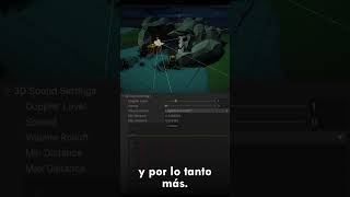 Atenuación del Audio en Unity | Configurar el Rolloff del AudioSource