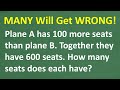 Understanding Systems of Equations in Word Problems