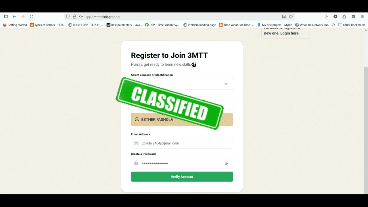 How to register for Nextgen as a 3MTT Fellow