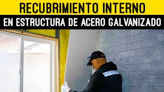 Cómo recubrir una estructura de acero galvanizado I Parte 3