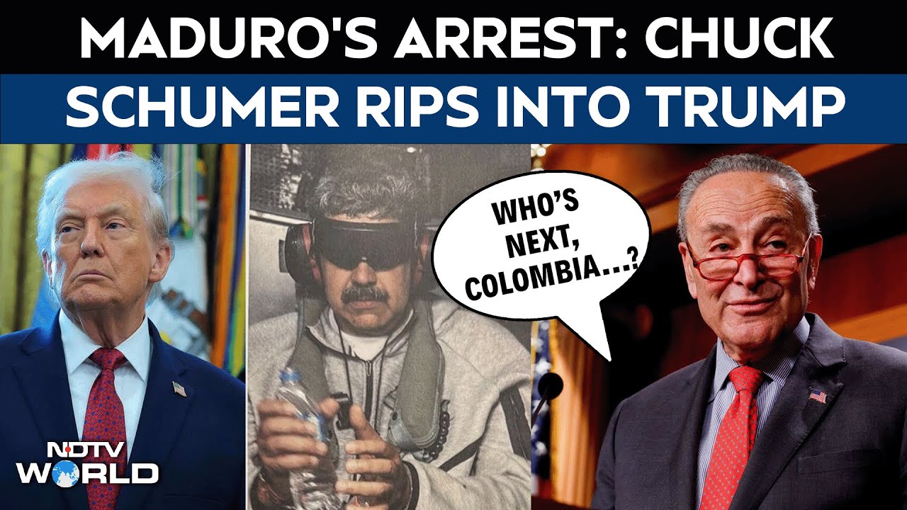 Venezuela Crisis | "What The Hell Does Donald Trump...": Chuck Schumer Rips Into Trump Over Maduro