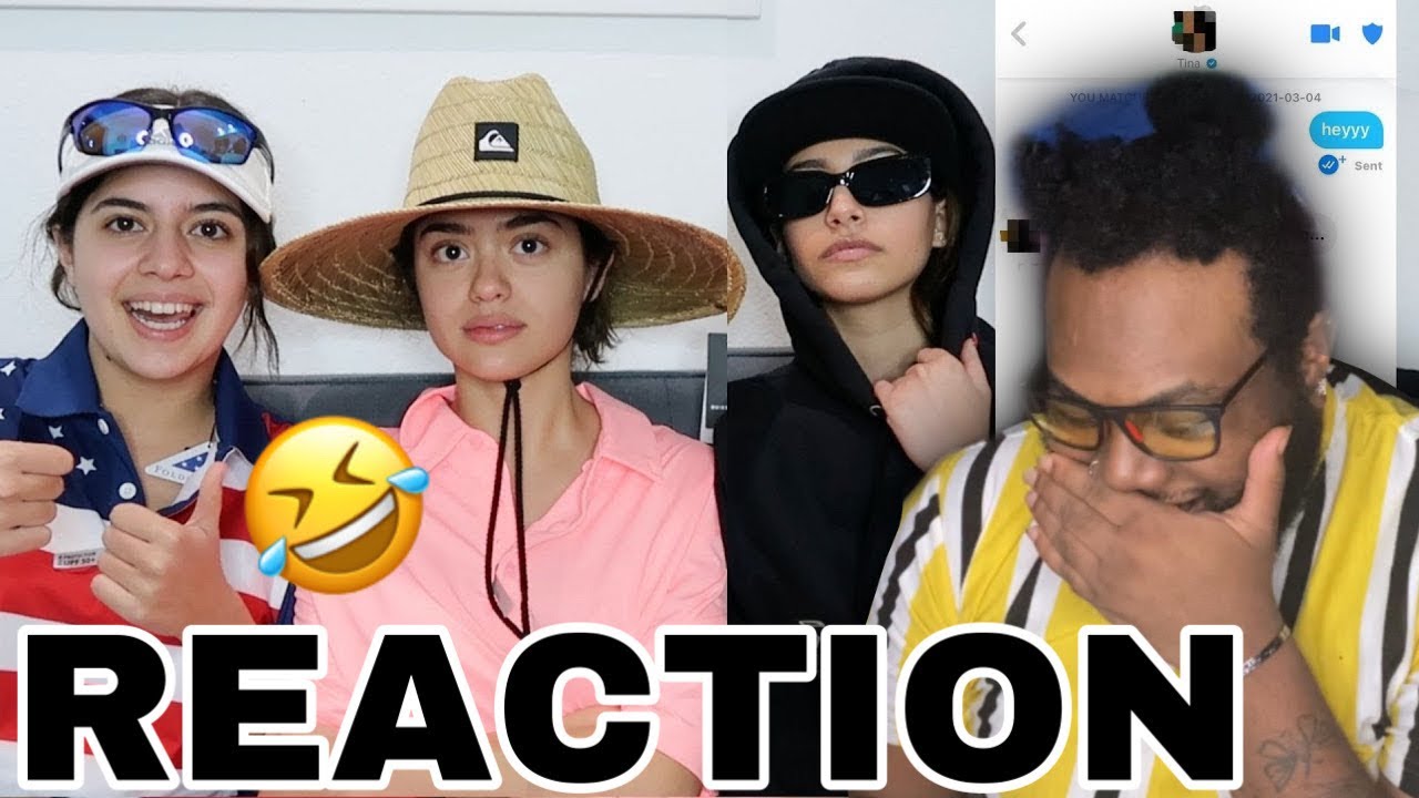 catfishing on tinder *gone wrong* nailea devora JOEY SINGS REACTS