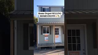 Home Depot Just Delivered a $9,999 Two-Story Home to My Driveway… Unreal! 🤯🏡