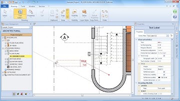 Edificius Tutorial - Text Labels - ACCA software