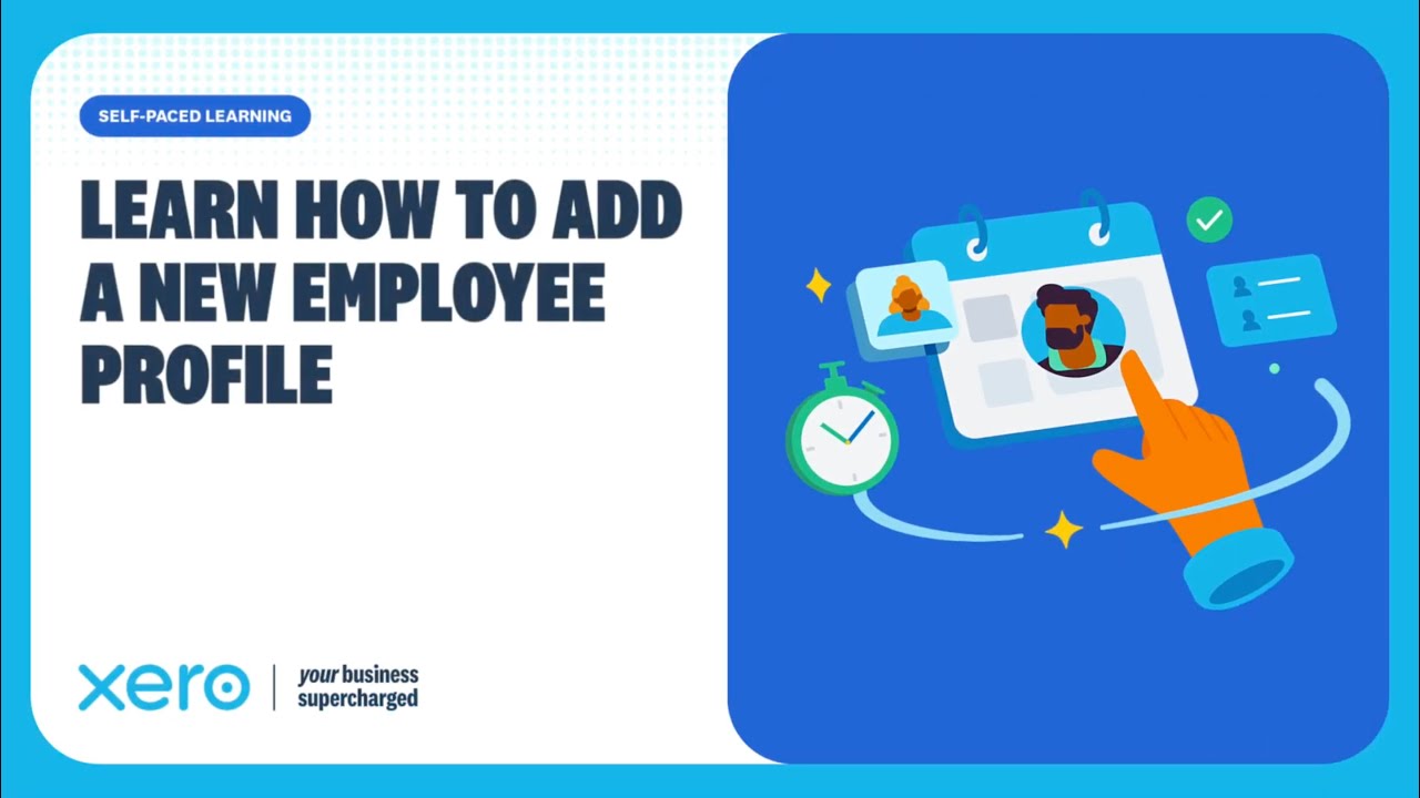 How to Add a New Employee in Xero Payroll - YouTube