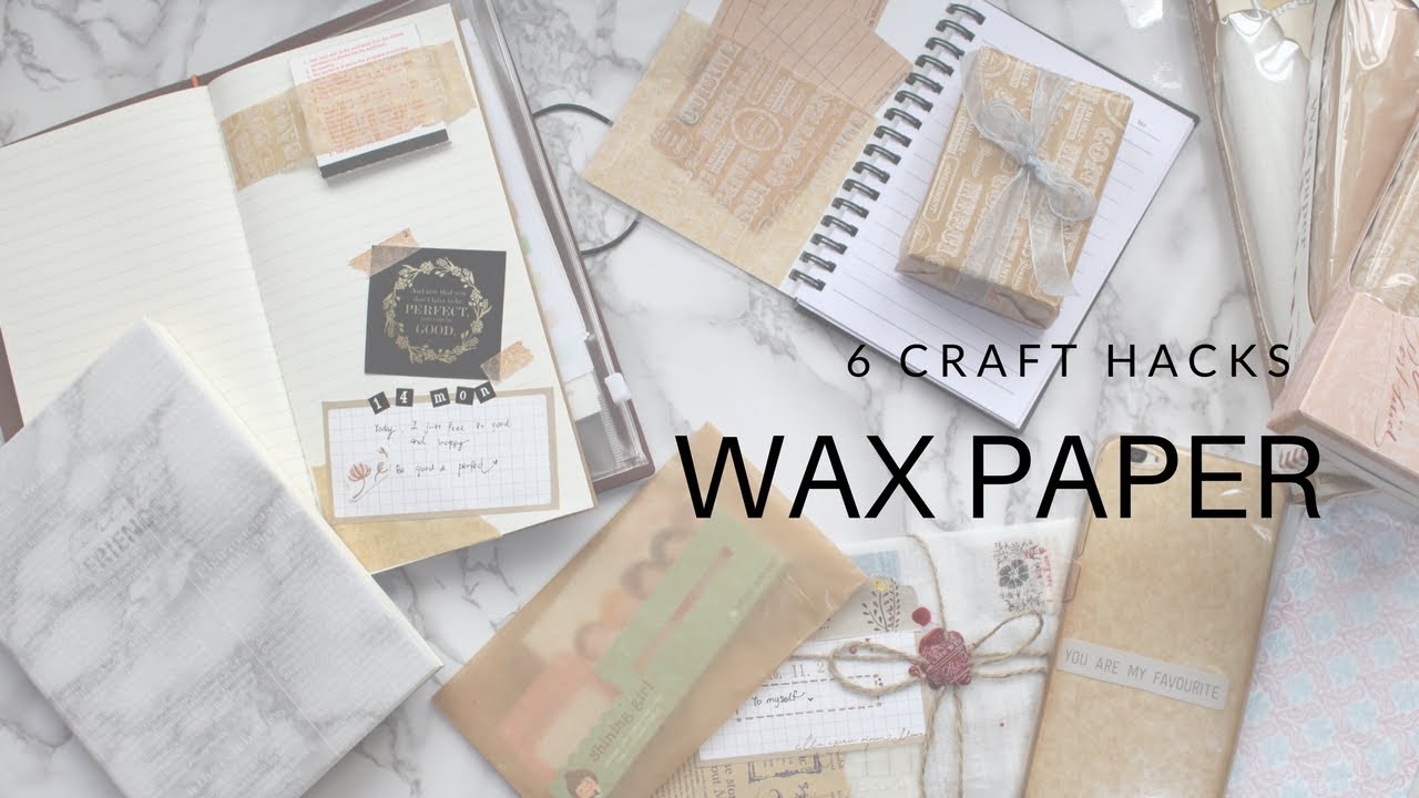 How to Make Waxed Paper - Craft Recipes - Aunt Annie's Crafts