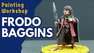 Lets paint Frodo Baggins in Painting Workshop for Magazine 3
