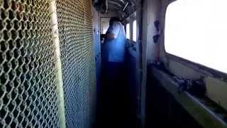 Bulgarian State Railways Cab View with Driver...