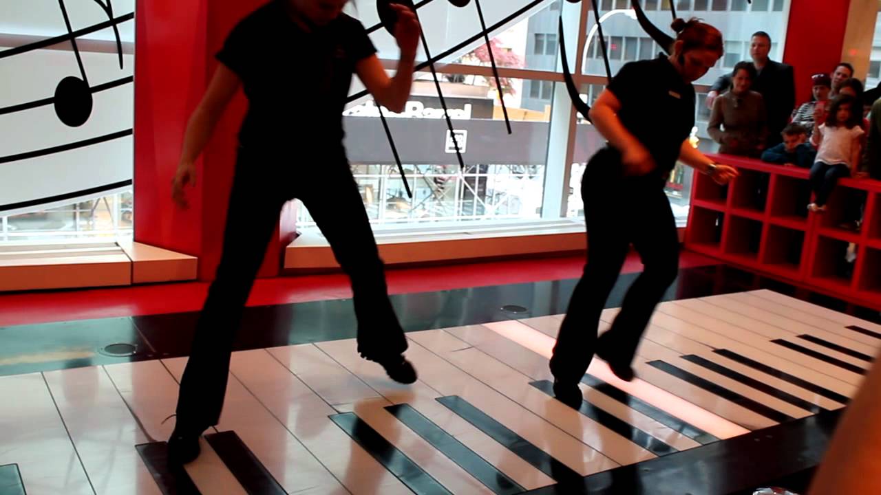 Bild från Imponerande demonstration utav stort piano