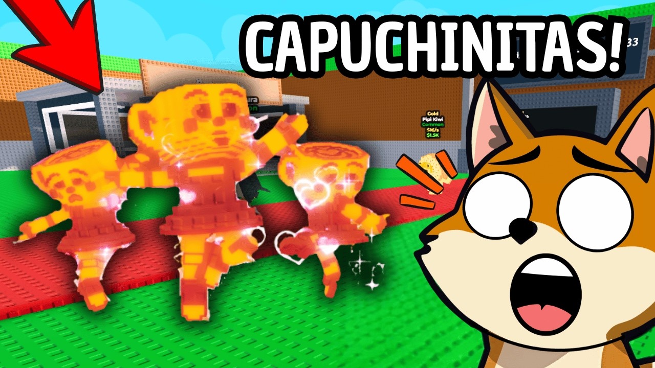 COMO HACER LAS CAPUCHINITAS! ROBA UN BRAINROT (ROBLOX)