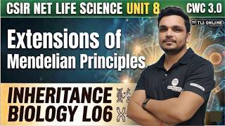 𝐂𝐒𝐈𝐑 𝐍𝐄𝐓 𝐋𝐢𝐟𝐞 𝐒𝐜𝐢𝐞𝐧𝐜𝐞 𝐔𝐧𝐢𝐭 𝟖: 𝐄𝐱𝐭𝐞𝐧𝐬𝐢𝐨𝐧𝐬 𝐨𝐟 𝐌𝐞𝐧𝐝𝐞𝐥𝐢𝐚𝐧 𝐏𝐫𝐢𝐧𝐜𝐢𝐩𝐥𝐞𝐬 𝐋𝟎𝟔 | 𝐂𝐖𝐂𝟑.𝟎
