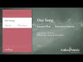 Our Song by Katerina Gimon - Scrolling Score