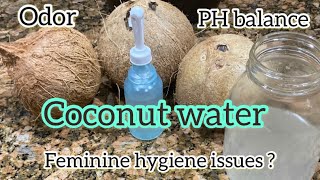 Naturally Fresh: The Coconut Water Douche for a Healthy Balance! 🥥🌿