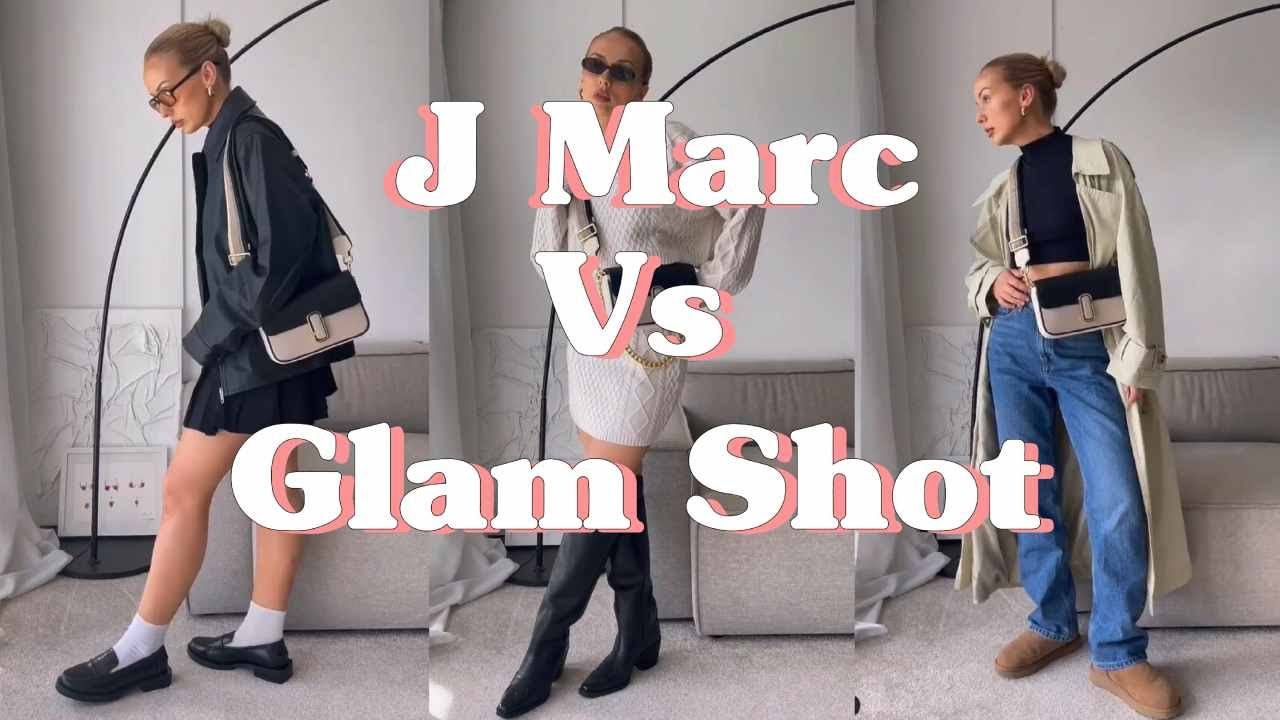 Marc Jacobs The Glam Shot 17 Leather Crossbody Bag