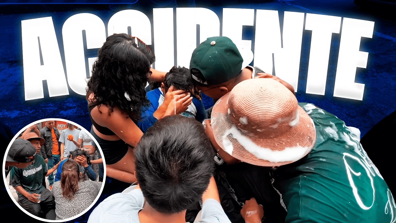 PUPILO Y SU TIO TIENEN UN ACCIDENTE JUGANDO CARNAVAL..😥🚑 | PUPILO593