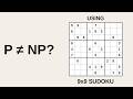 DAA 23 (Part 1) – P vs NP Intuition Using a 9x9 Sudoku Puzzle | CS F364
