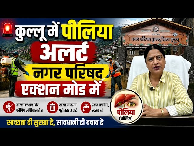 कुल्लू में पीलिया अलर्ट नगर परिषद एक्शन मोड़ में