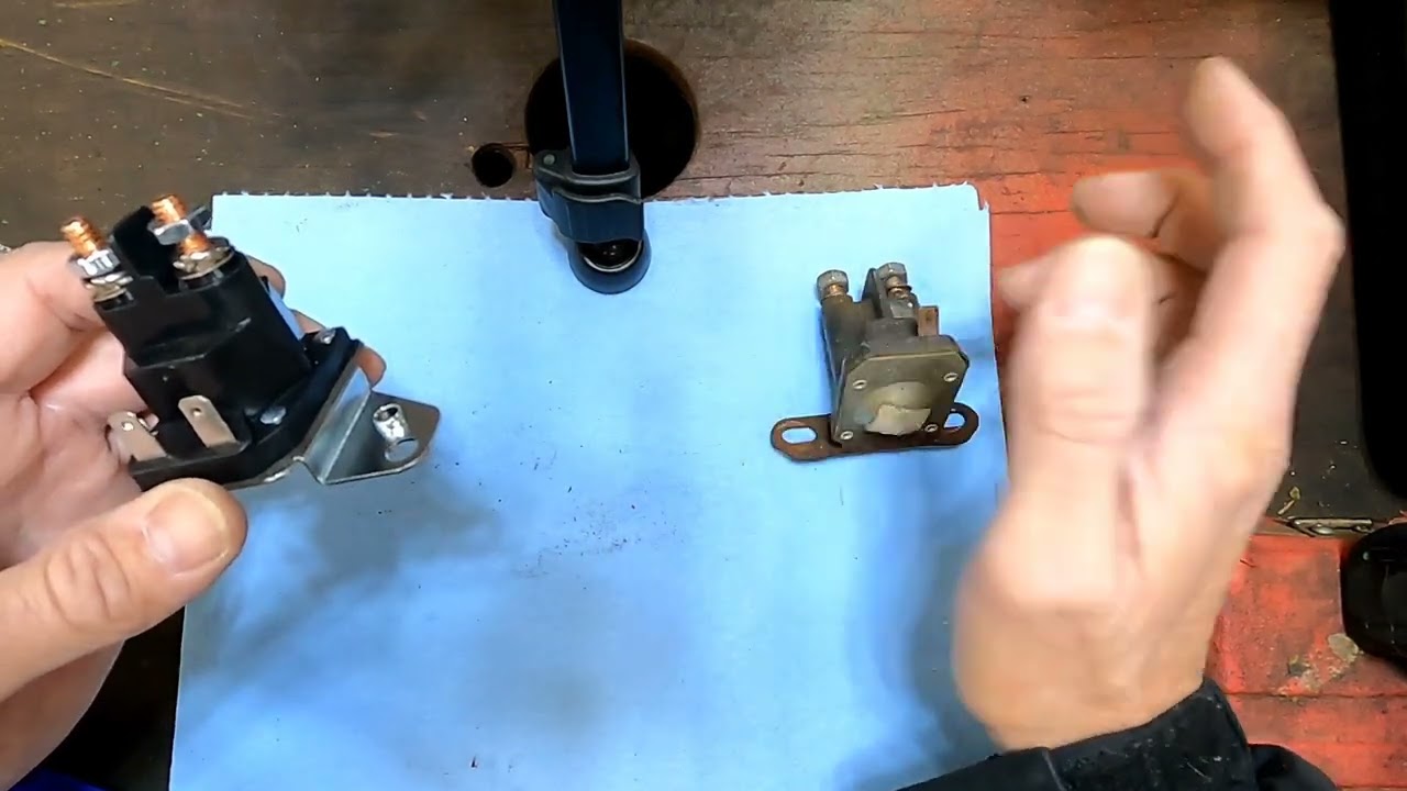 80s Snapper RER, 3 to 4 pole starter solenoid conversion, from my friends at Hipa.