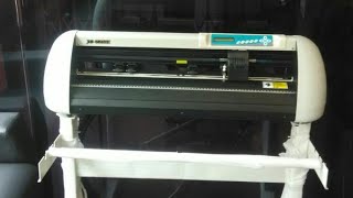 #Sticker cutting machineJIACHEN JC-720H UNBOXING & TESTING