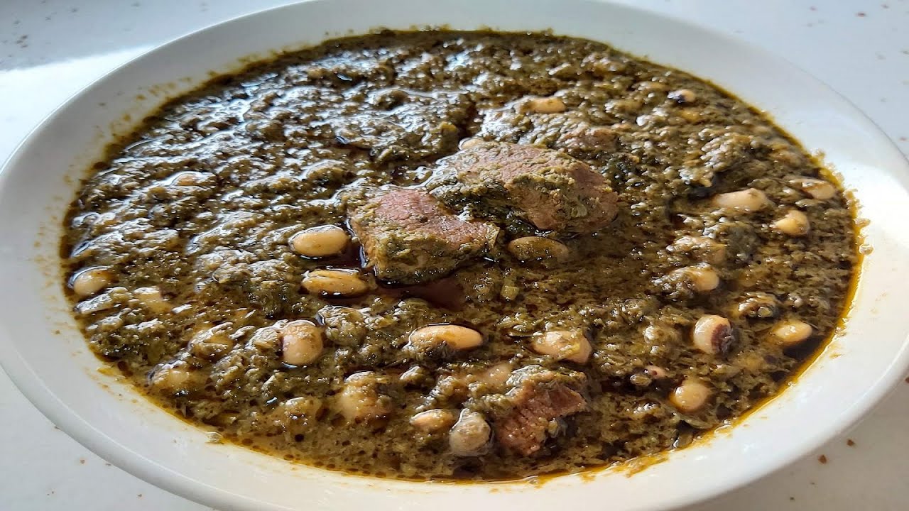 طريقة عمل مرق السبزي الايراني (قورمه سبزي)