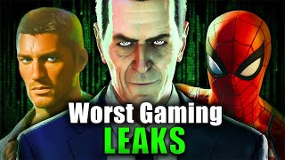 The Biggest Video Game Leaks Ever