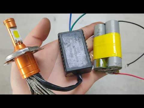 Video cách làm đèn tích điện thoát hiểm thông minh - youtube