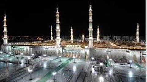 من نوادر التلاوة تراويح الحرم المدني سورة هود و يوسف 1404هـ الحذيفي