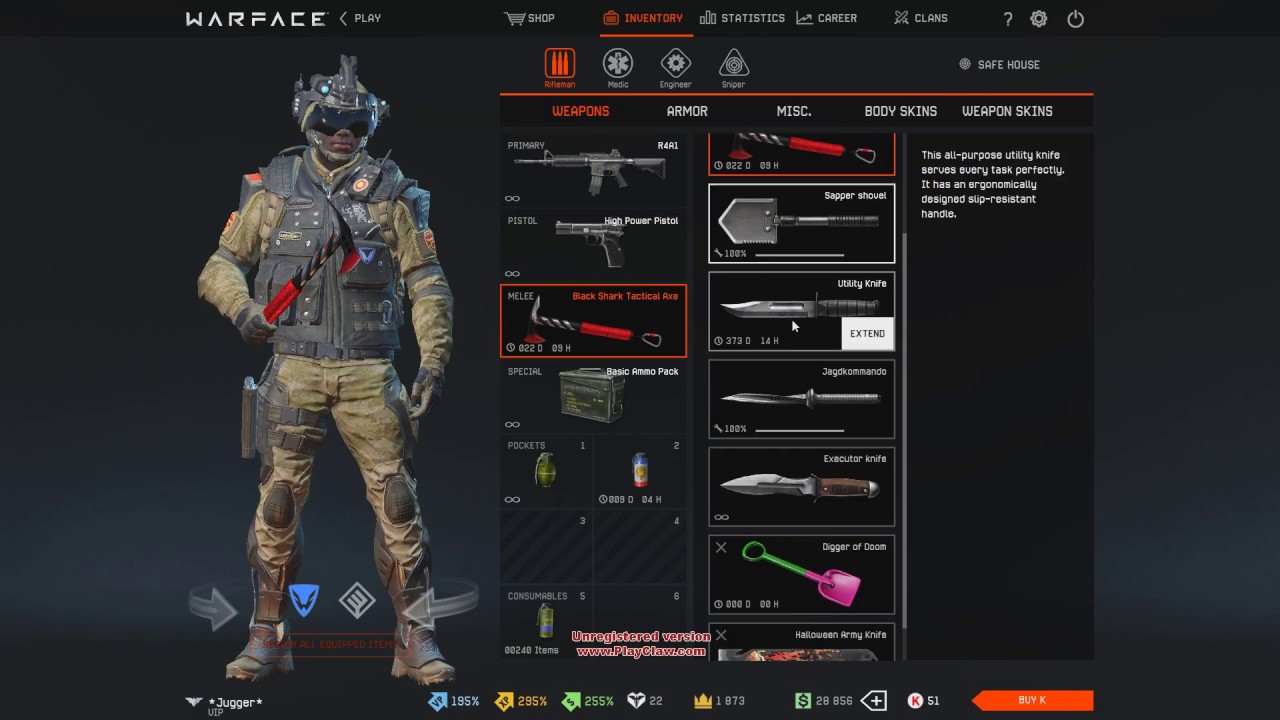 Warface Eu ВЫБЕЛ Gold R16A4 c 11 коробок