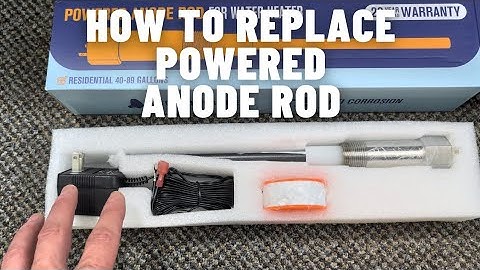How to Install Powered Anode Rod – Stop Rotten Egg Smell in Your Water Heater! DIY
