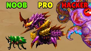 🤢 NOOB vs 😎 PRO vs 😈 HACKER - Insect Evolution | Download App Store APK screenshot 2