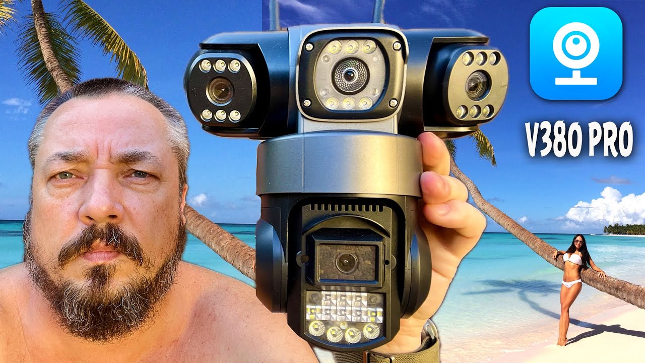 САМАЯ ДЕШЕВАЯ ТРОЙНАЯ камера видеонаблюдения.