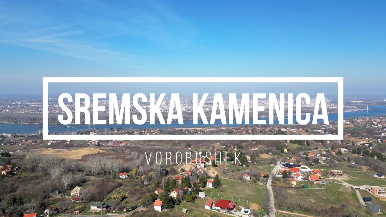 DJI Mini 3 PRO. 4K video. Sremska Kamenica, Serbia